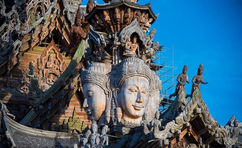 Храм Истины в Таиланде