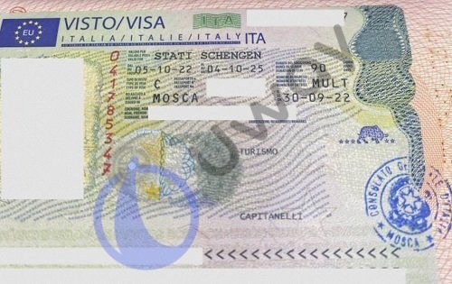 Шенгенская виза в Италию, которую наш клиент получил в сентябре 2022