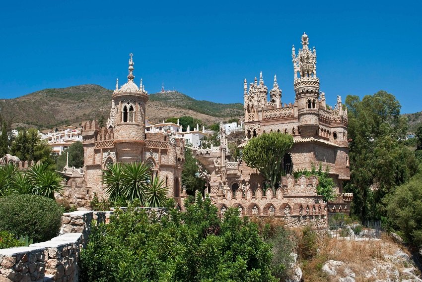 Замок Коломарес (Бенальмадена) в Испании