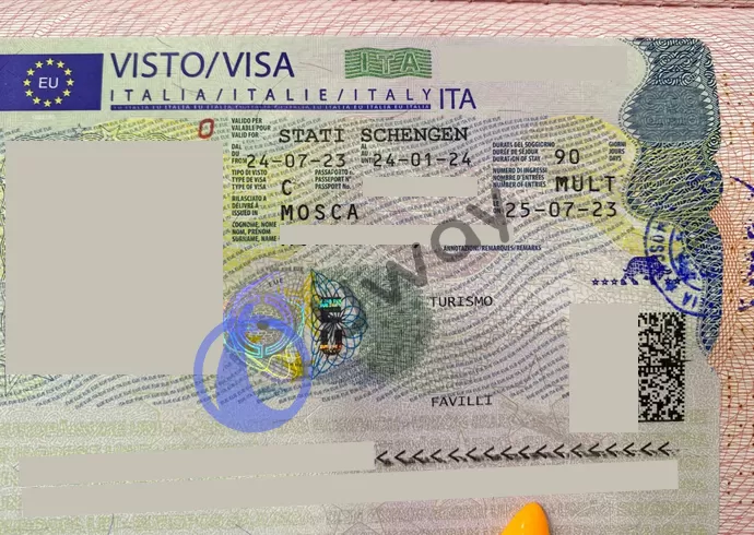 Оформление визы на 6 месяцев в Италию